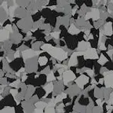 Graphite Versatile blended flake color swatch
