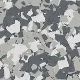 Gravel Versatile blended flake color swatch
