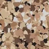Saddle Tan Versatile blended flake swatch